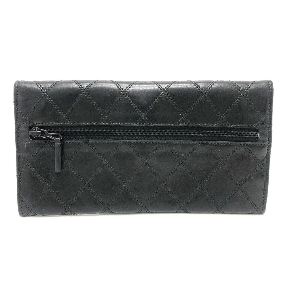 CHANEL black lambskin